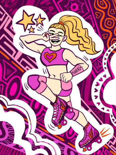 Psych - Roller Derby Jules