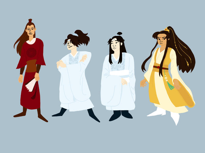 The Untamed/陈情令 Junior Quartet