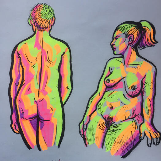 Highlighter people